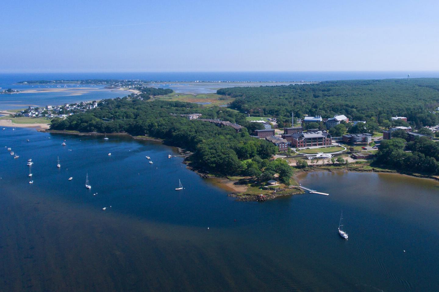 University of New England coastline